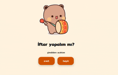 İftar Sitesi Önizleme